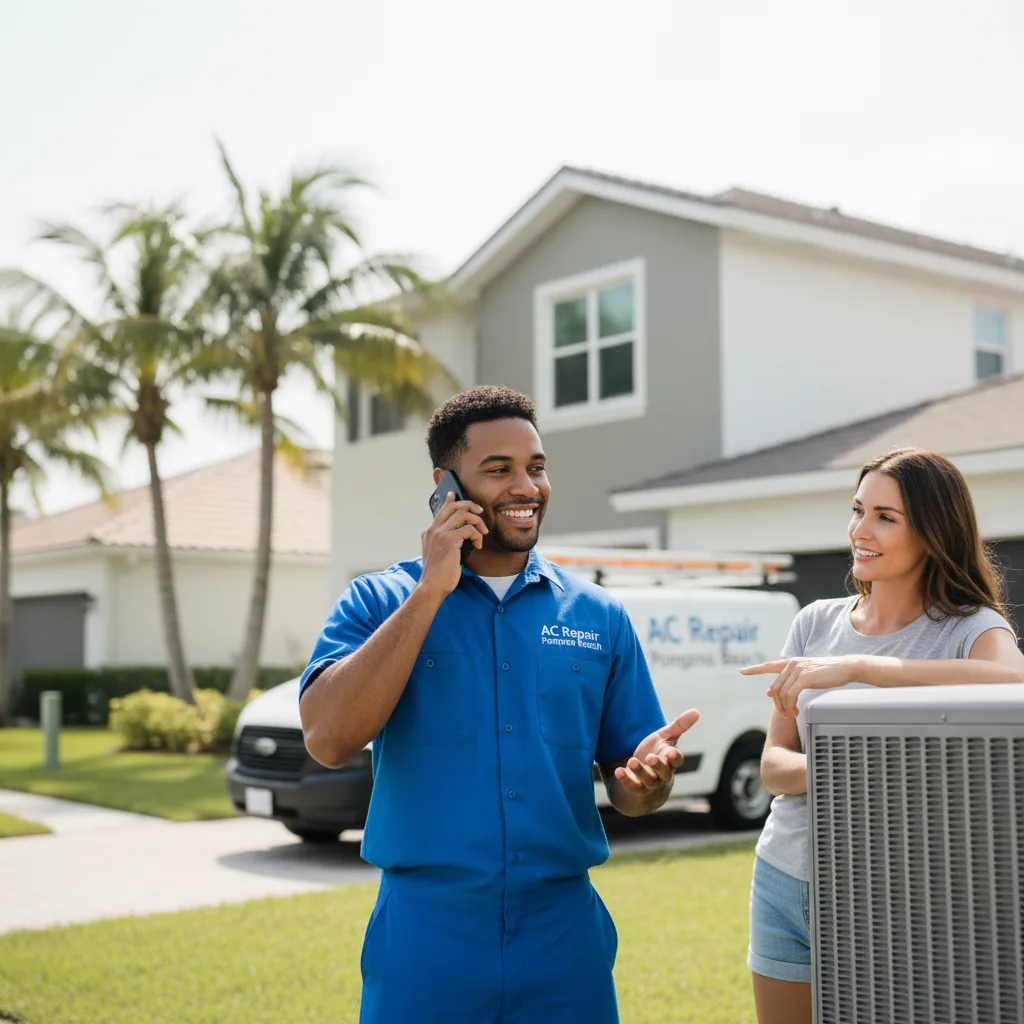 AC Repair Pompano Beach customer support in Brunswick